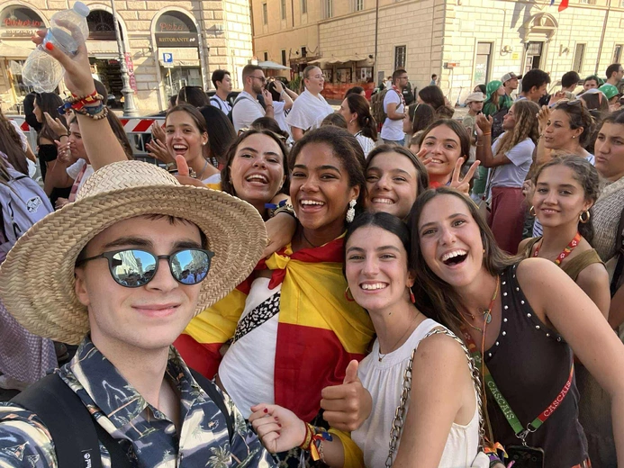 Rzym oczami młodych pielgrzymów