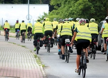 Pielgrzymi na rowerach  dotrą na Jasną Górę wraz z piechurami z naszej diecezji  11 sierpnia. 