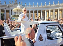  Młodzi usłyszeli ważne słowa papieża,  ale i doświadczyli jego bliskości.  