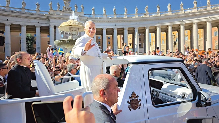  Młodzi usłyszeli ważne słowa papieża,  ale i doświadczyli jego bliskości.  