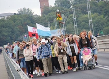 Z Płocka na trasę wyszło ok. 700 pielgrzymów.