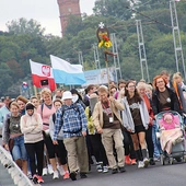 Z Płocka na trasę wyszło ok. 700 pielgrzymów.