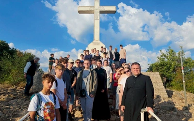 Na górze Križevac.