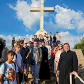 Na górze Križevac.
