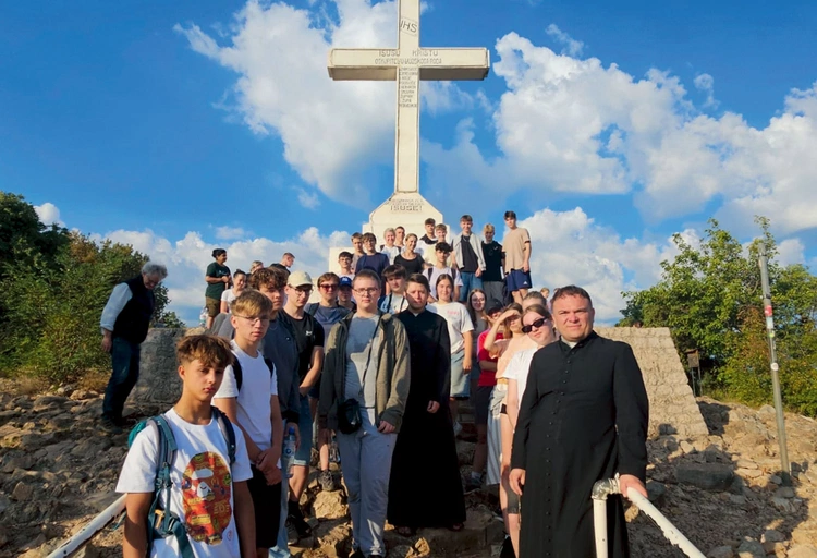 Na górze Križevac.