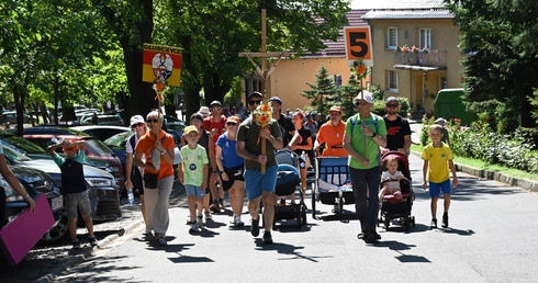 Piesza pielgrzymka na Górze św. Anny