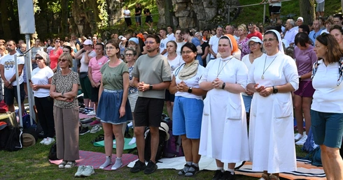 Pielgrzymkowa Eucharystia na Górze św. Anny