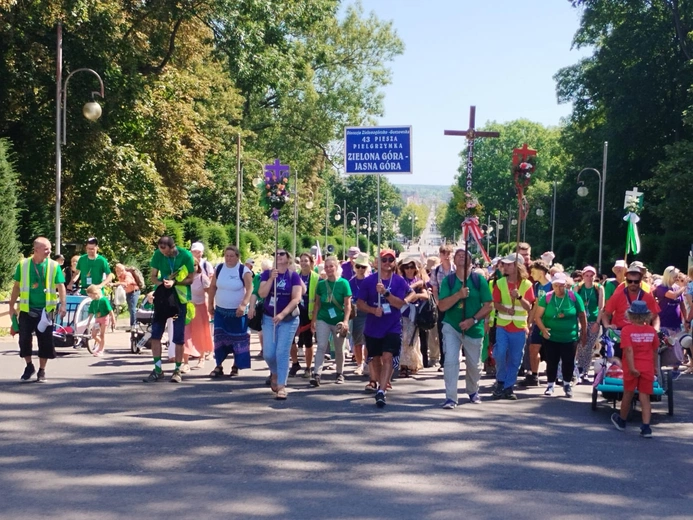 Piesza Pielgrzymka Diecezji Zielonogósko-Gorzowskiej dotarła na Jasną Górę