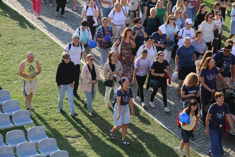 Pielgrzymka 2025. Wejście na Jasną Górę