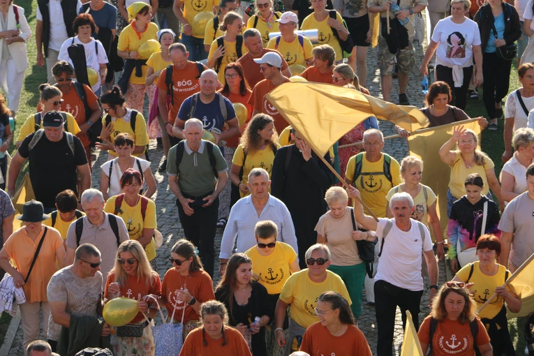 Pielgrzymka 2025. Wejście na Jasną Górę