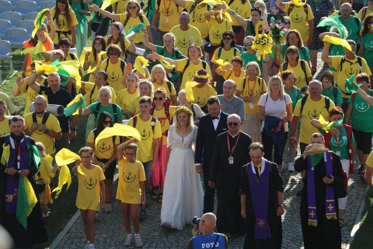 Pielgrzymka 2025. Wejście na Jasną Górę