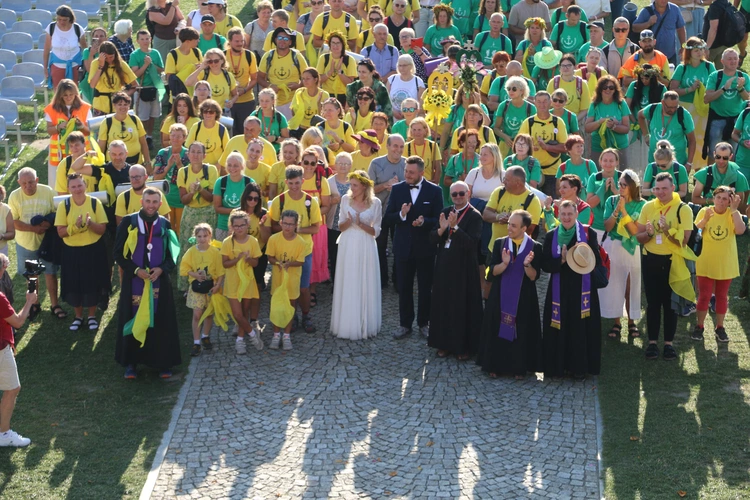 Pielgrzymka 2025. Wejście na Jasną Górę