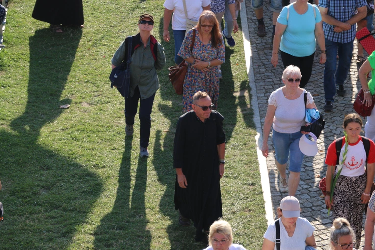 Pielgrzymka 2025. Wejście na Jasną Górę