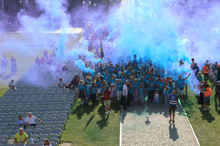 Pielgrzymka 2025. Wejście na Jasną Górę