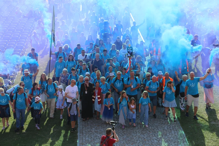 Pielgrzymka 2025. Wejście na Jasną Górę