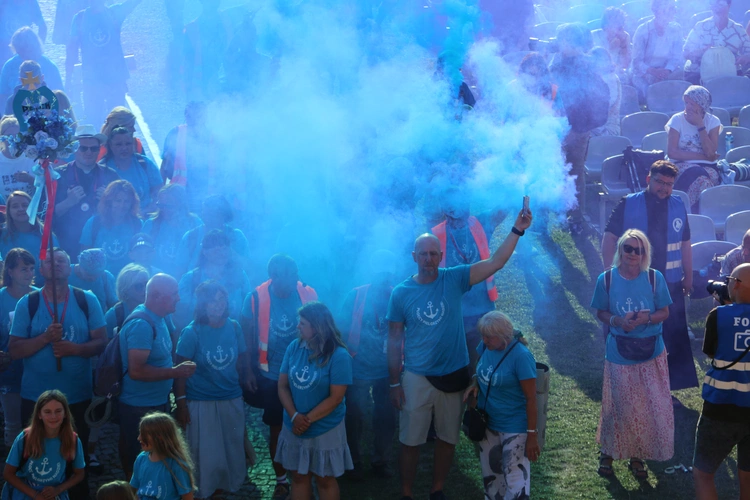 Pielgrzymka 2025. Wejście na Jasną Górę