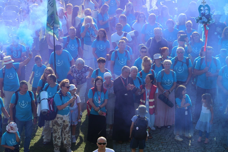 Pielgrzymka 2025. Wejście na Jasną Górę