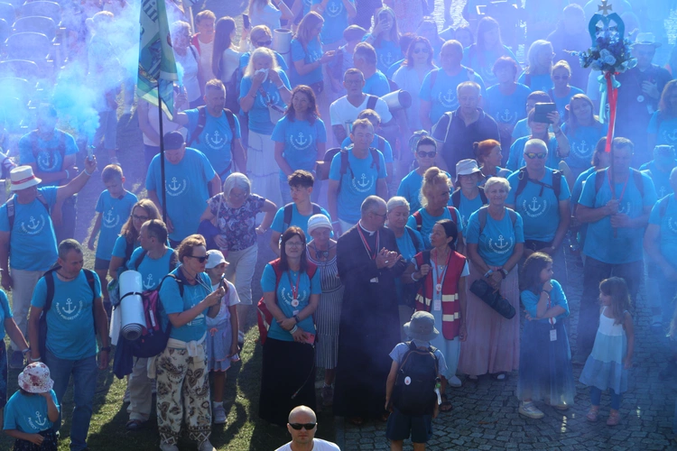 Pielgrzymka 2025. Wejście na Jasną Górę