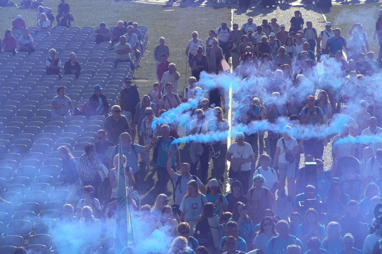 Pielgrzymka 2025. Wejście na Jasną Górę