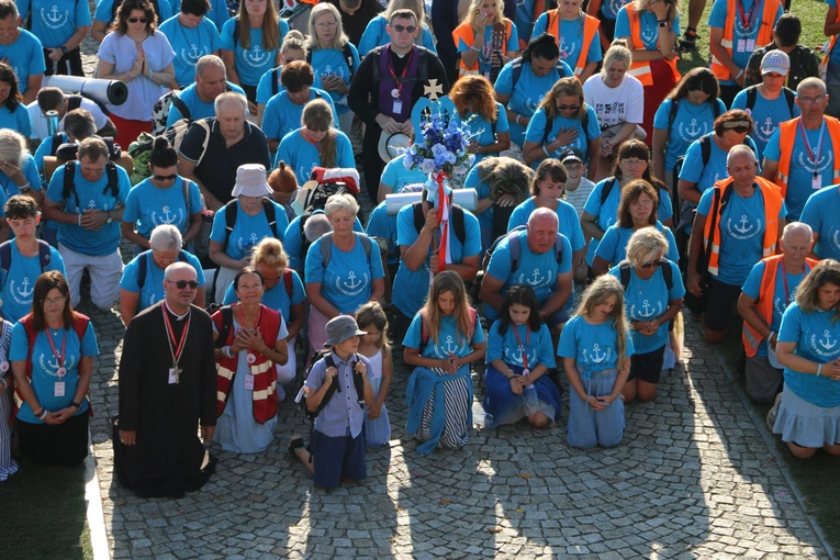 Pielgrzymka 2025. Wejście na Jasną Górę