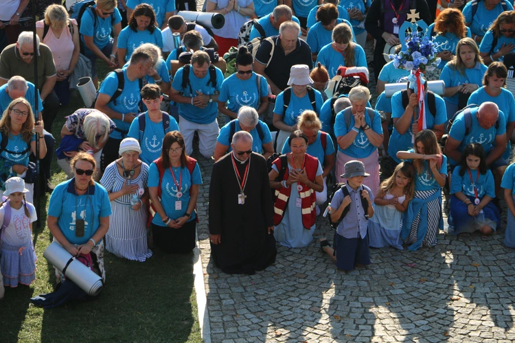 Pielgrzymka 2025. Wejście na Jasną Górę