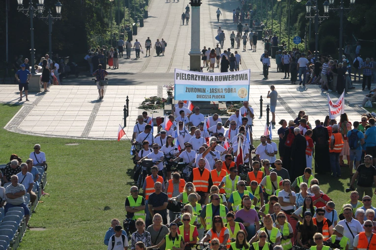 Pielgrzymka 2025. Wejście na Jasną Górę