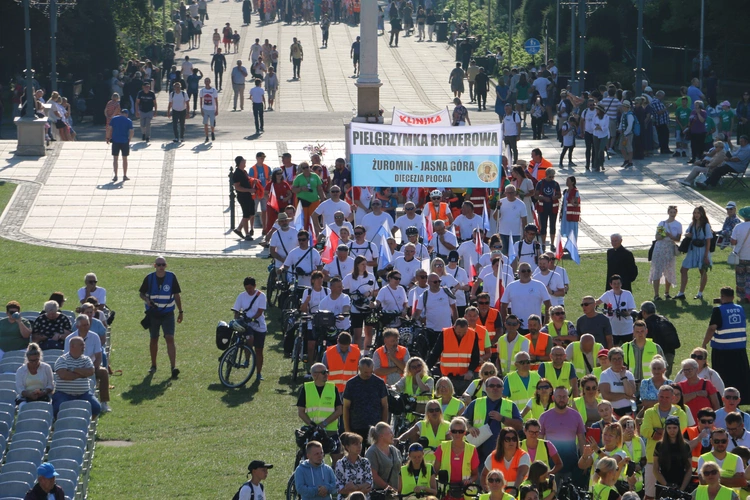 Pielgrzymka 2025. Wejście na Jasną Górę