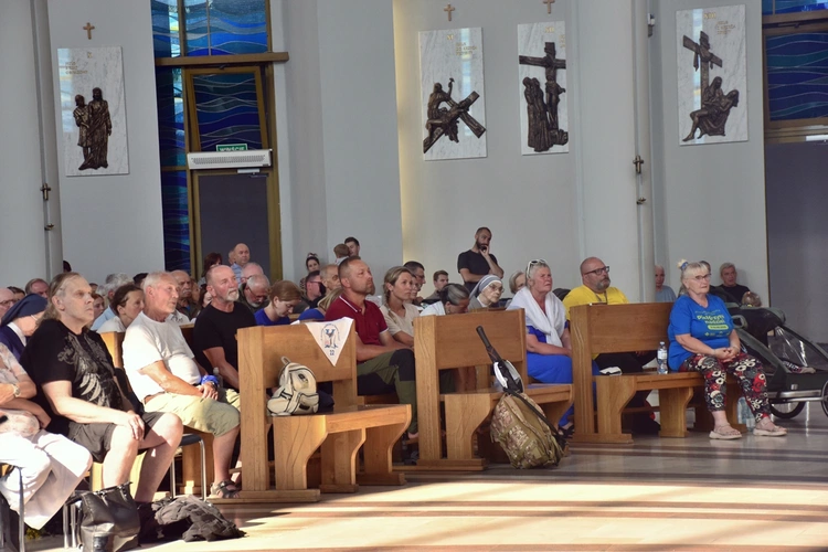 Pielgrzymi z Wrocławia dotarli do Krakowa-Łagiewnik