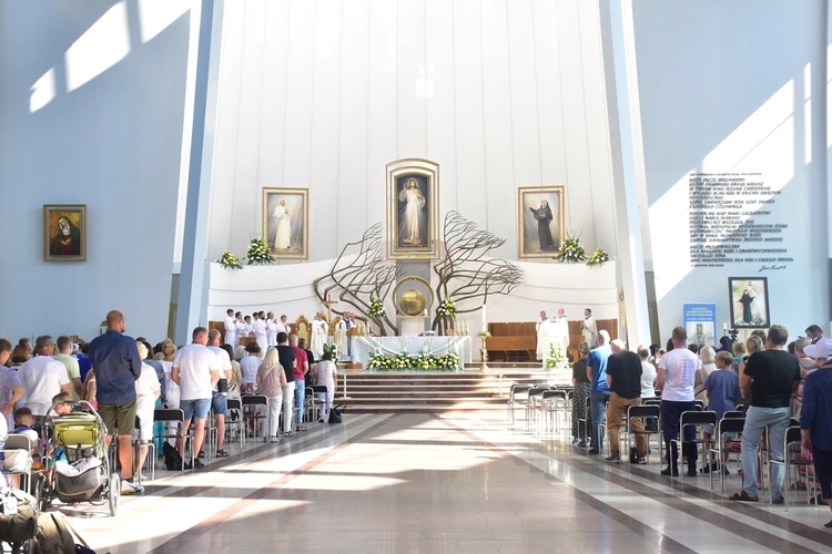 Pielgrzymi z Wrocławia dotarli do Krakowa-Łagiewnik