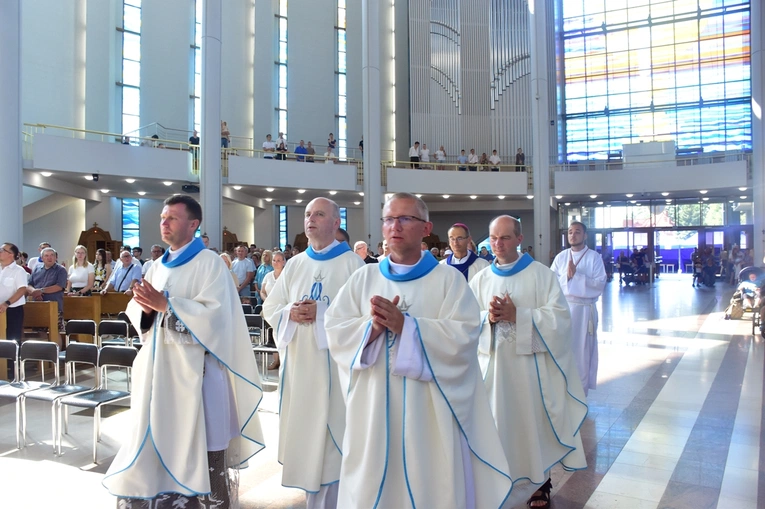 Pielgrzymi z Wrocławia dotarli do Krakowa-Łagiewnik