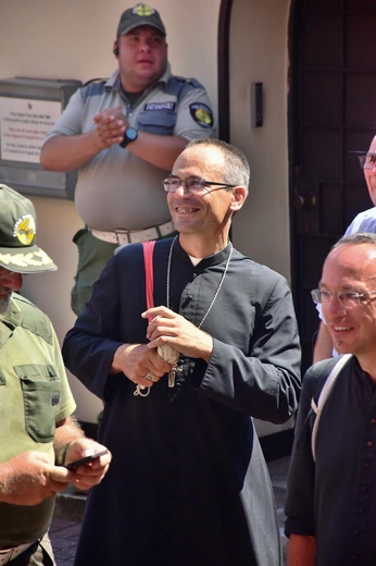 Pielgrzymi z Wrocławia dotarli do Krakowa-Łagiewnik