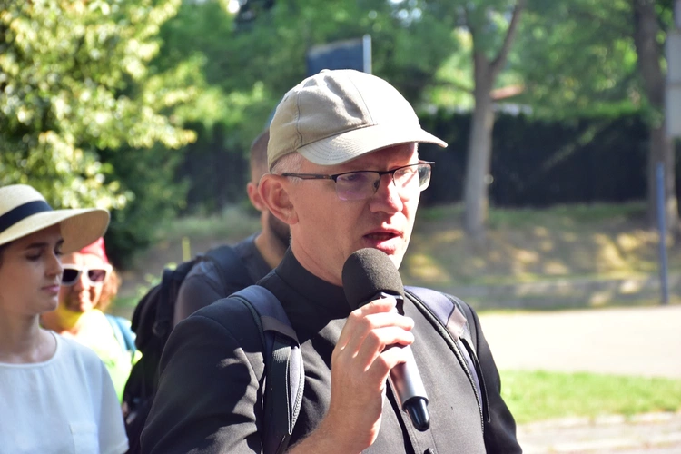 Pielgrzymi z Wrocławia dotarli do Krakowa-Łagiewnik