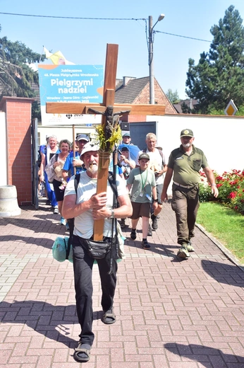 Pielgrzymi z Wrocławia dotarli do Krakowa-Łagiewnik