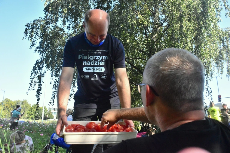 Pielgrzymi z Wrocławia dotarli do Krakowa-Łagiewnik