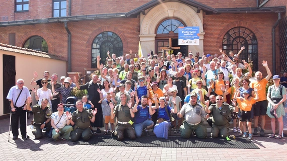 Pielgrzymi z Wrocławia dotarli do Krakowa-Łagiewnik