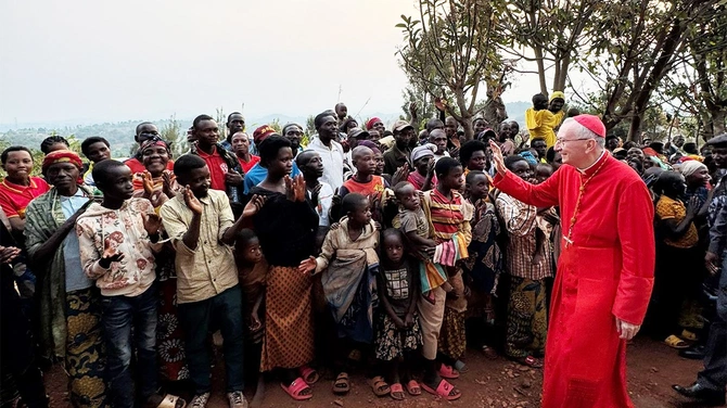 Kard. Pietro Parolin w Burundi