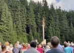 Karkonosze: Czesi wznieśli Kolumnę Maryi Królowej Gór z cytatem z Jana Pawła II