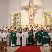 Mszy św. w kaplicy seminaryjnej przewodniczył bp Marek Solarczyk.