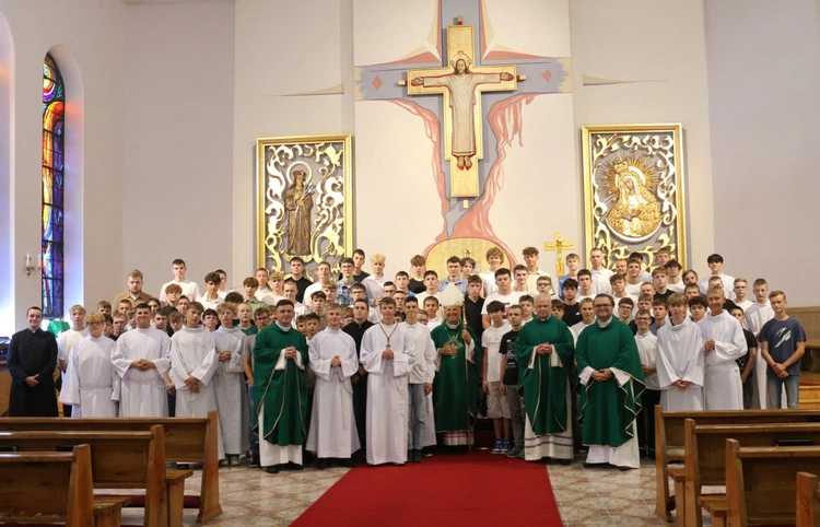Mszy św. w kaplicy seminaryjnej przewodniczył bp Marek Solarczyk.