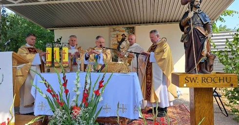 Uroczystości odpustowe w Gowarczowie