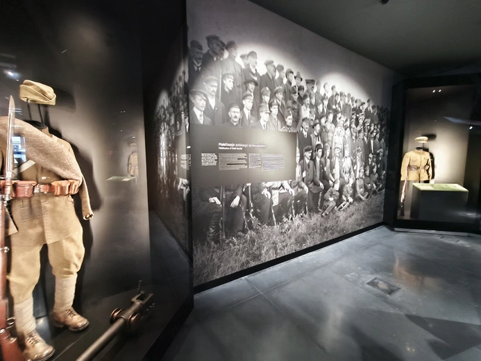 Muzeum Bitwy Warszawskiej. Ekspozycja