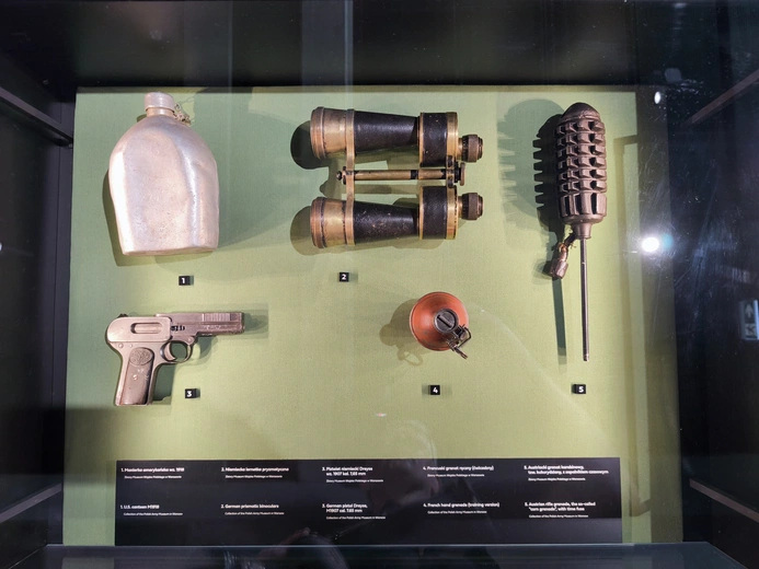 Muzeum Bitwy Warszawskiej. Ekspozycja