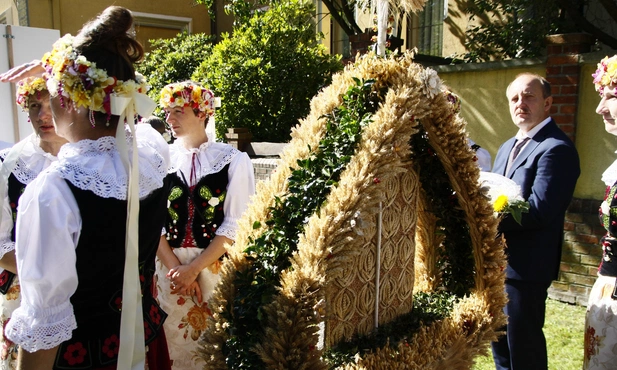 Wieńce dożynkowe są przepiękne, ale ważniejsze serce
