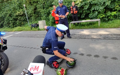 Śląskie. Policja i pogotowie apelują o jazdę w kasku na hulajnodze elektrycznej