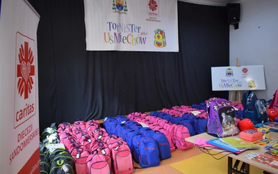 Tornister pełen uśmiechu w Sandomierzu