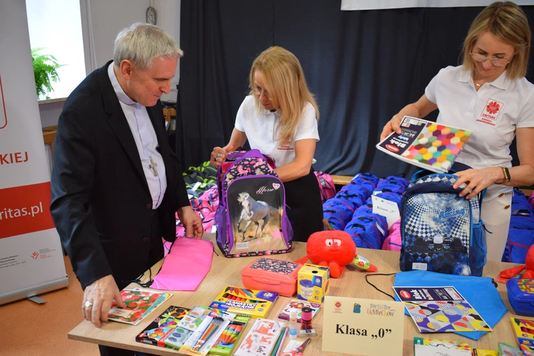 Tornister pełen uśmiechu w Sandomierzu