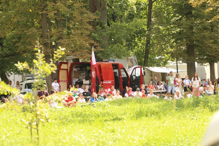 Msza św. w Proszowicach