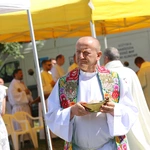 Msza św. w Proszowicach