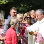 Msza św. w Proszowicach