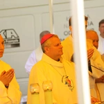 Msza św. w Proszowicach